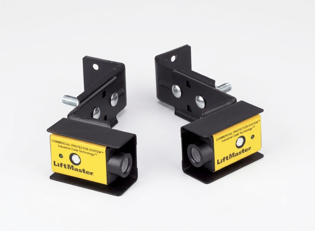 Fotoceldas de seguridad incluidas con motor industrial LiftMaster